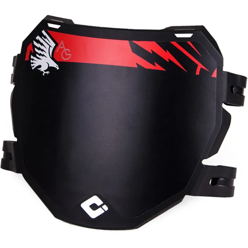 Odi DH MTB Number Plate in Black