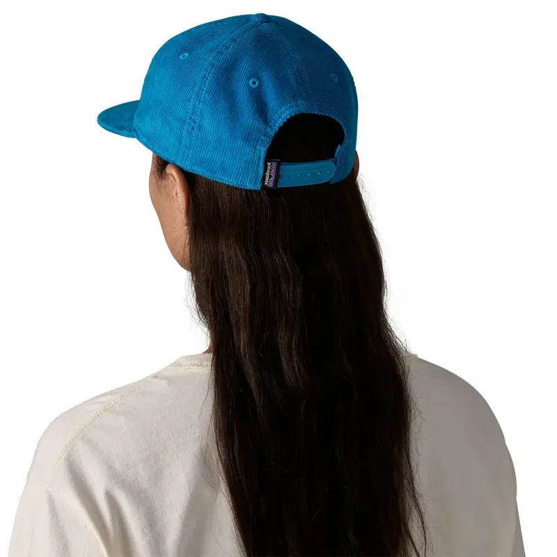 Patagonia Corduroy Cap in Kaleido Flowers: Shore Blue-2