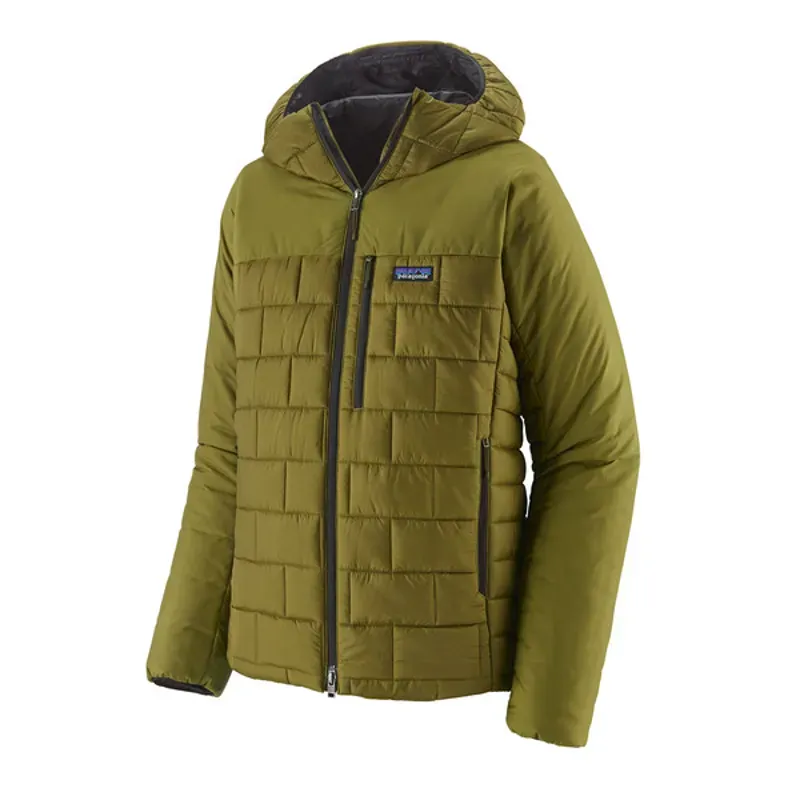 Patagonia Men's Hi-Loft Nano Puff Hoody in Pond Green
