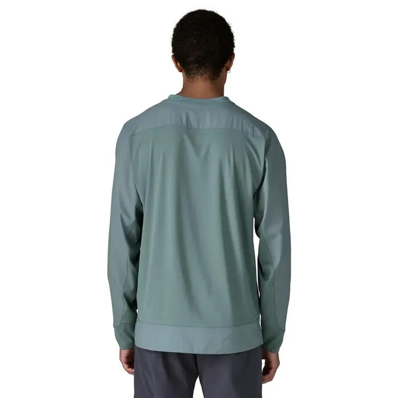 Patagonia Men's Long-Sleeved Dirt Craft Bike Jersey in Blue Sage-2