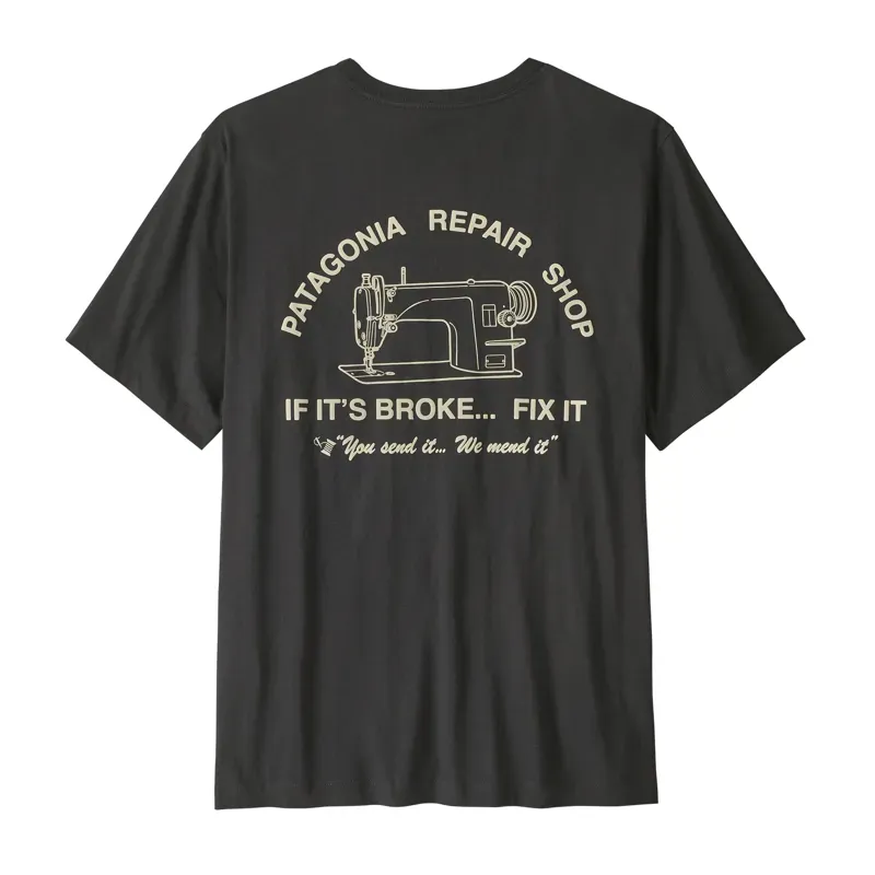 Patagonia Repair Shop T-Shirt in Black