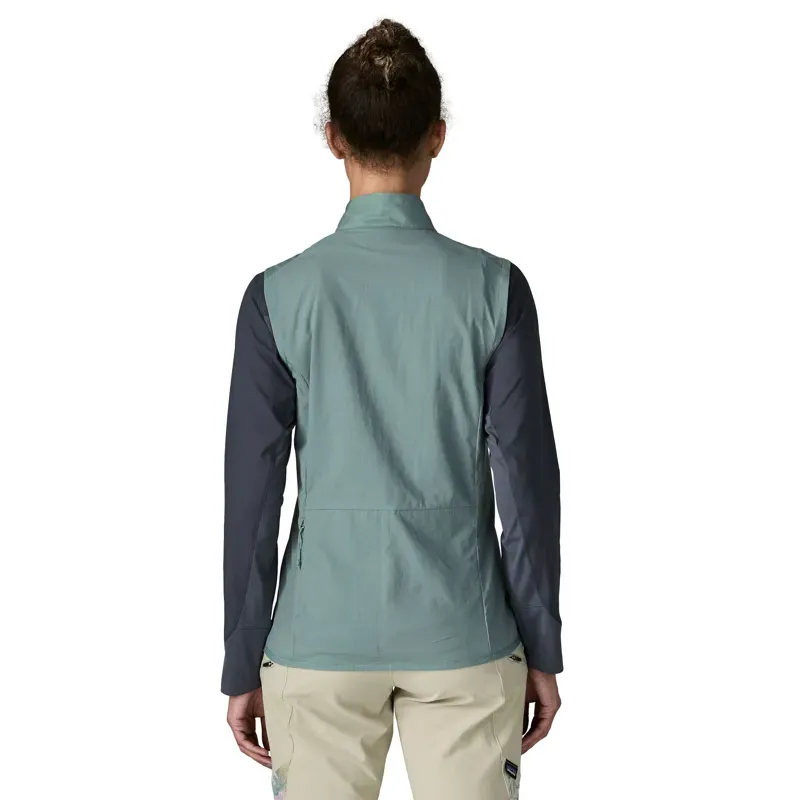 Patagonia Women's Trail Craft Bike Vest in Blue Sage-3