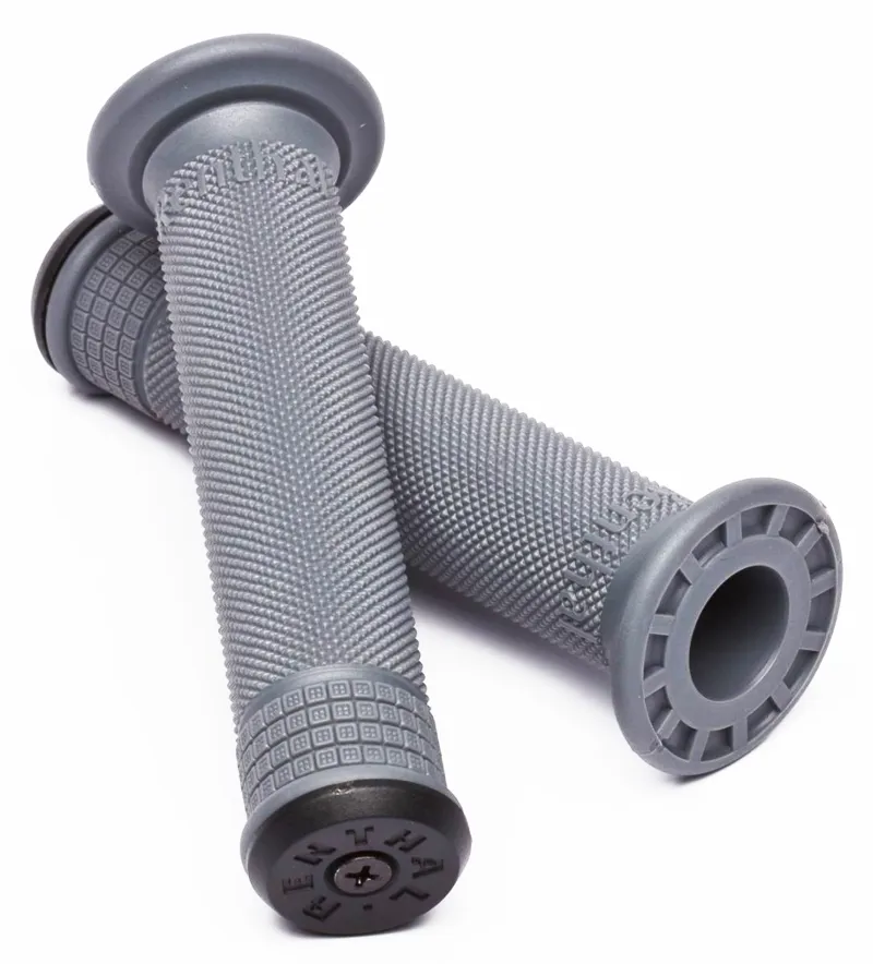Grey bmx grips top