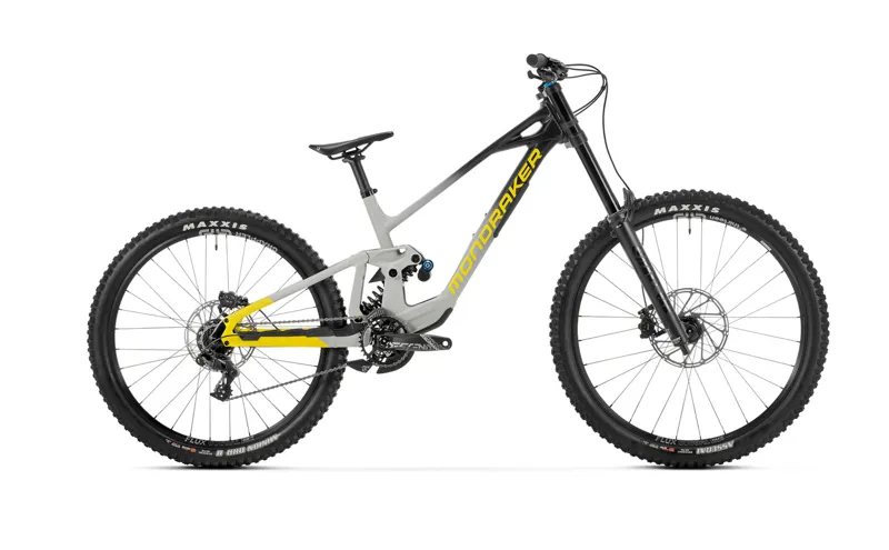 Mondraker Summum R Mullet Downhill Mountain Bike in Fog Grey