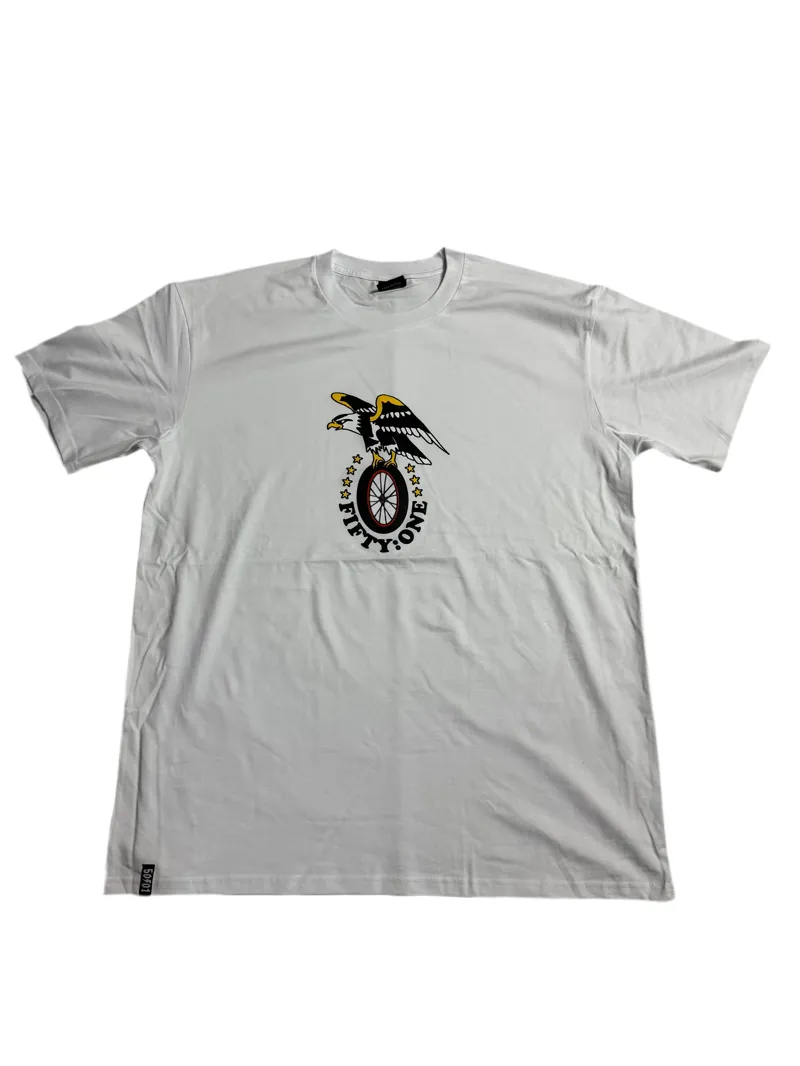 50to01 Eagle Tee - White