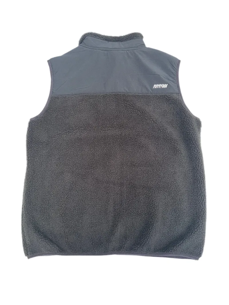 50to01 Sherpa Gilet - Black-1