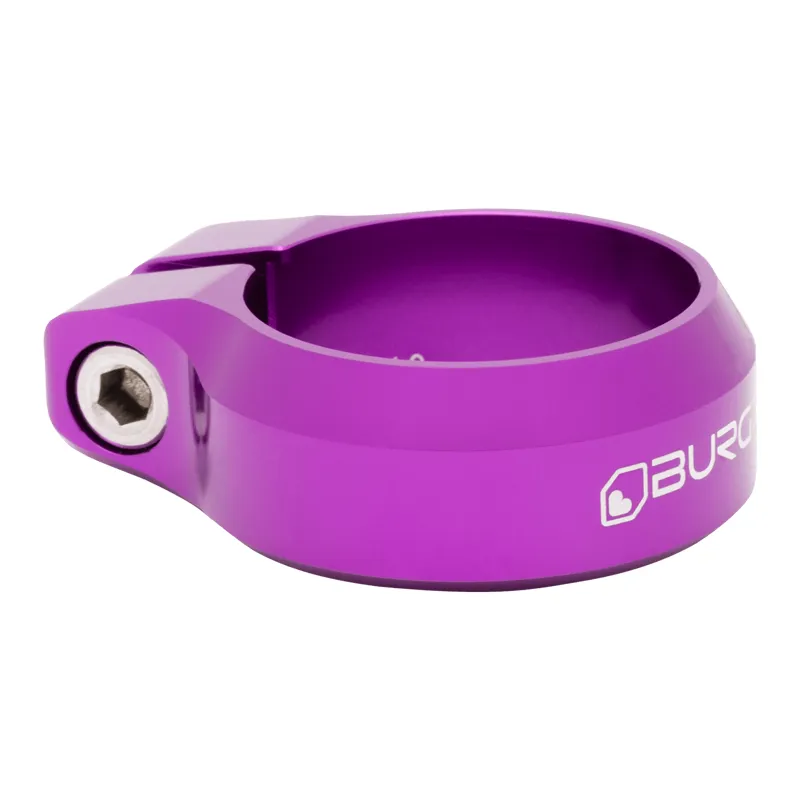 Burgtec Seat Clamp - 36.4mm Diameter - Purple Rain