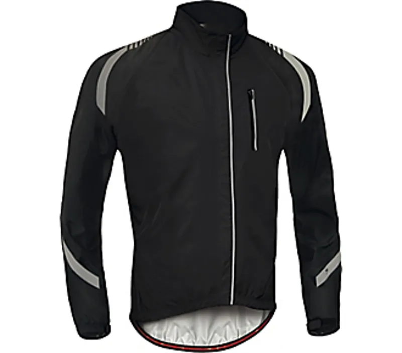 Specialized Deflect RBX Elite Hi Viz Rain Jacket - Black Carbon - Larg