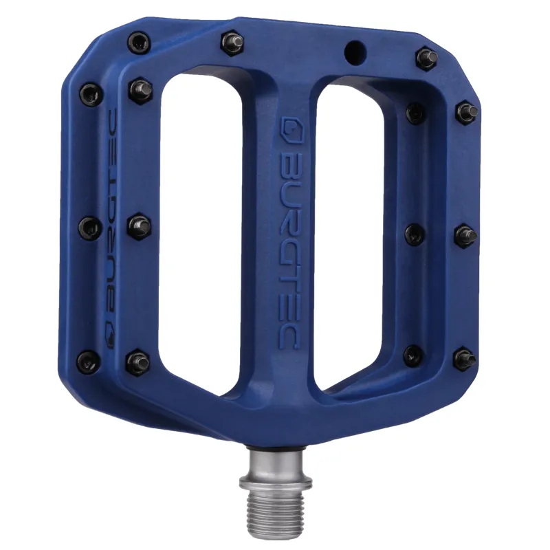 Burgtec MK4 Composite Flat Pedals Blue