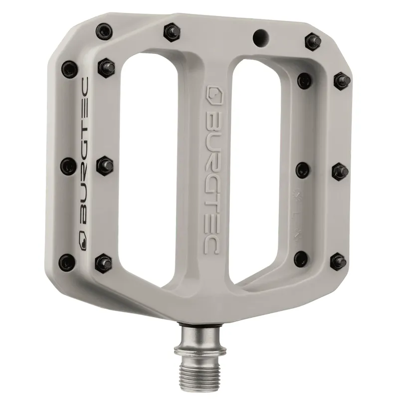 Burgtec MK4 Composite Flat Pedals - Nasa Grey