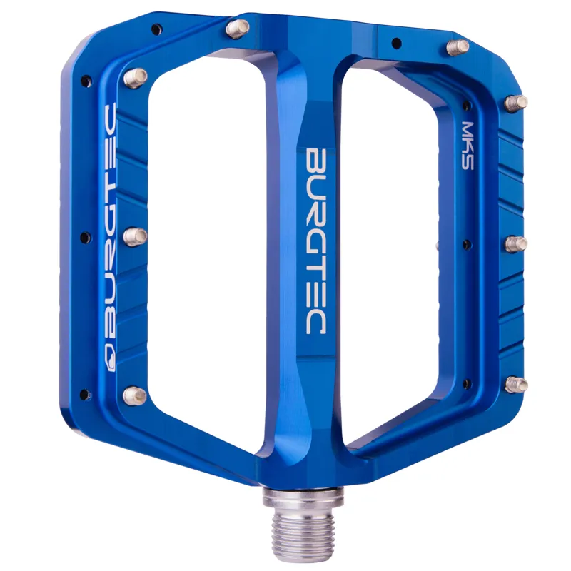 Burgtec Penthouse MK5 Flat Pedal - Blue