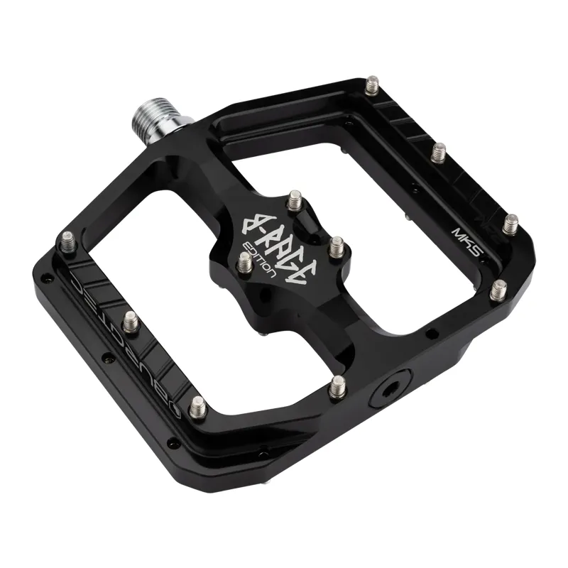 Burgtec Penthouse Flat Mk5 B-Rage Edition Pedals - Burgtec Black