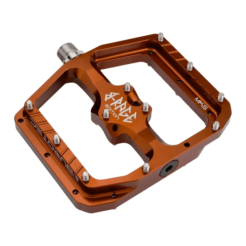 Burgtec Penthouse Flat Mk5 B-Rage Edition Pedals - Kash Bronze