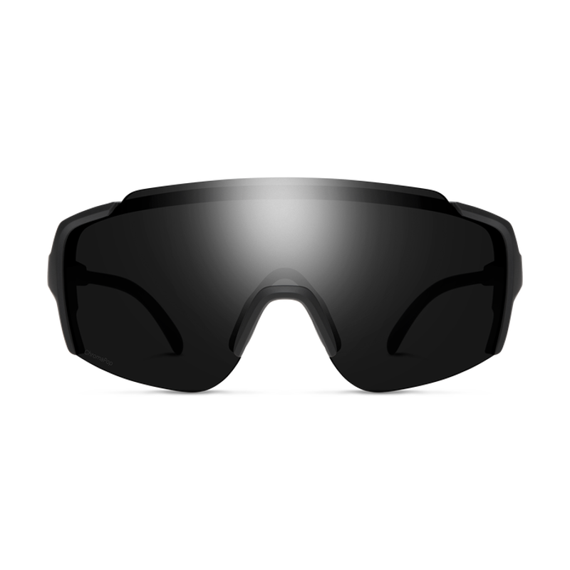 Smith Flywheel Matte Black - ChromaPop Black Lens-1