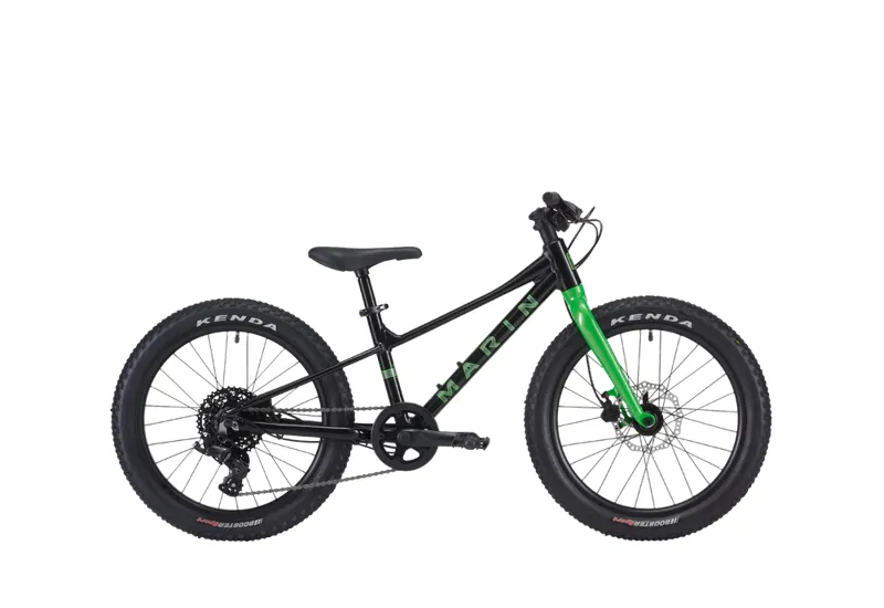 Marin Bear Valley 20inch Kids Bike in Black/Green