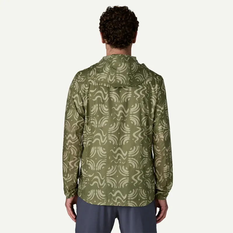 Patagonia Men's Houdini Jacket - Sea Waves: Caper Green-2