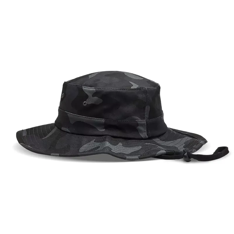 Fox Base Over Sun Hat - Black Camo - Small/Medium-1