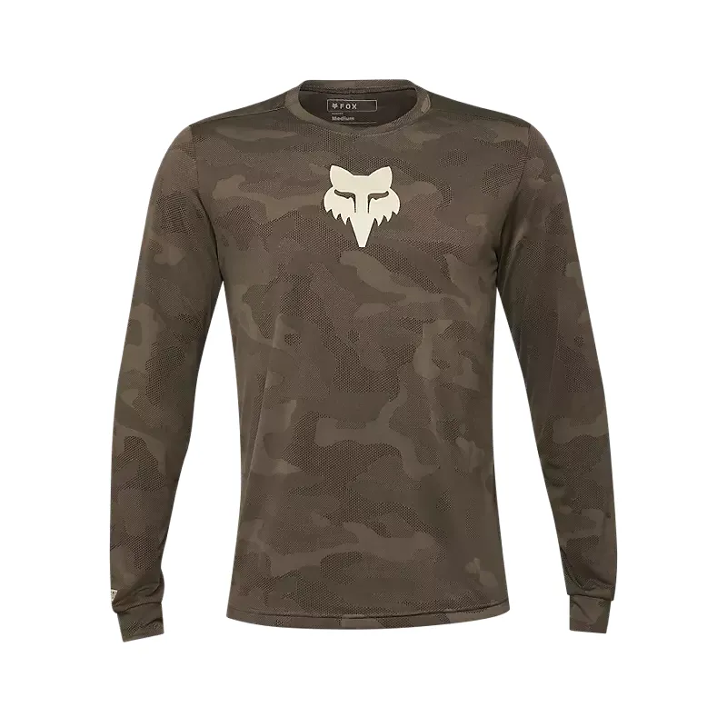 Fox Ranger TruDri Long Sleeve Jersey - Dirt Brown