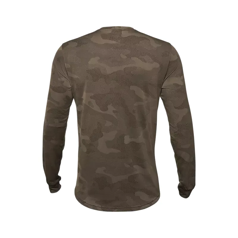 Fox Ranger TruDri Long Sleeve Jersey - Dirt Brown-1