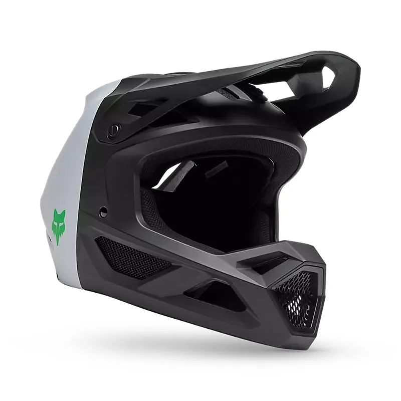 Fox Rampage 5050 Full Face Helmet in Black / White-1