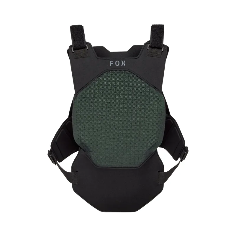 Fox Airframe Chest Guard in Black-1