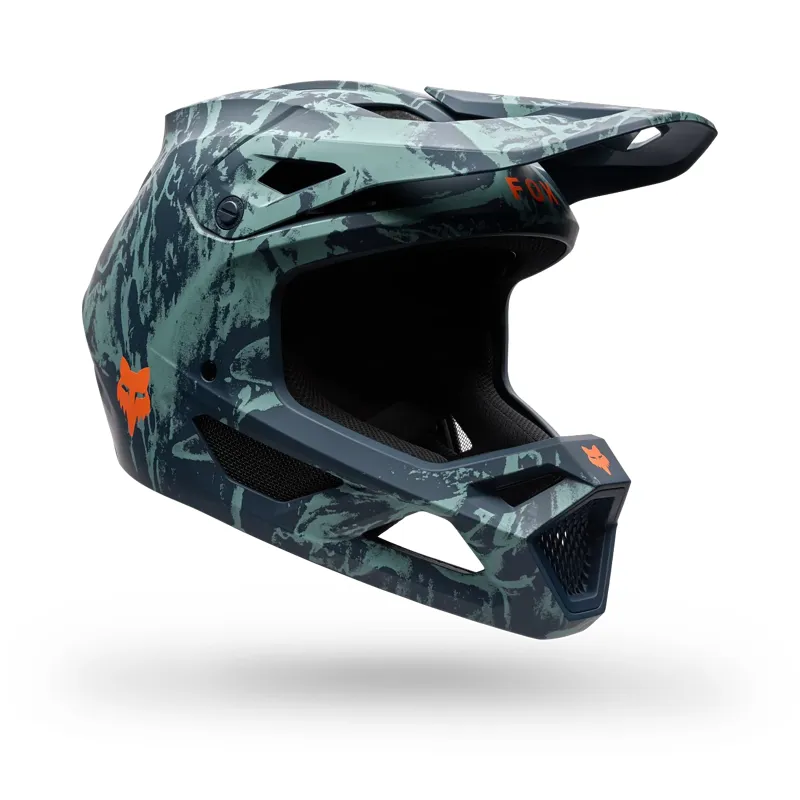 Fox Rampage Image Print Helmet in Arctic Blue-1