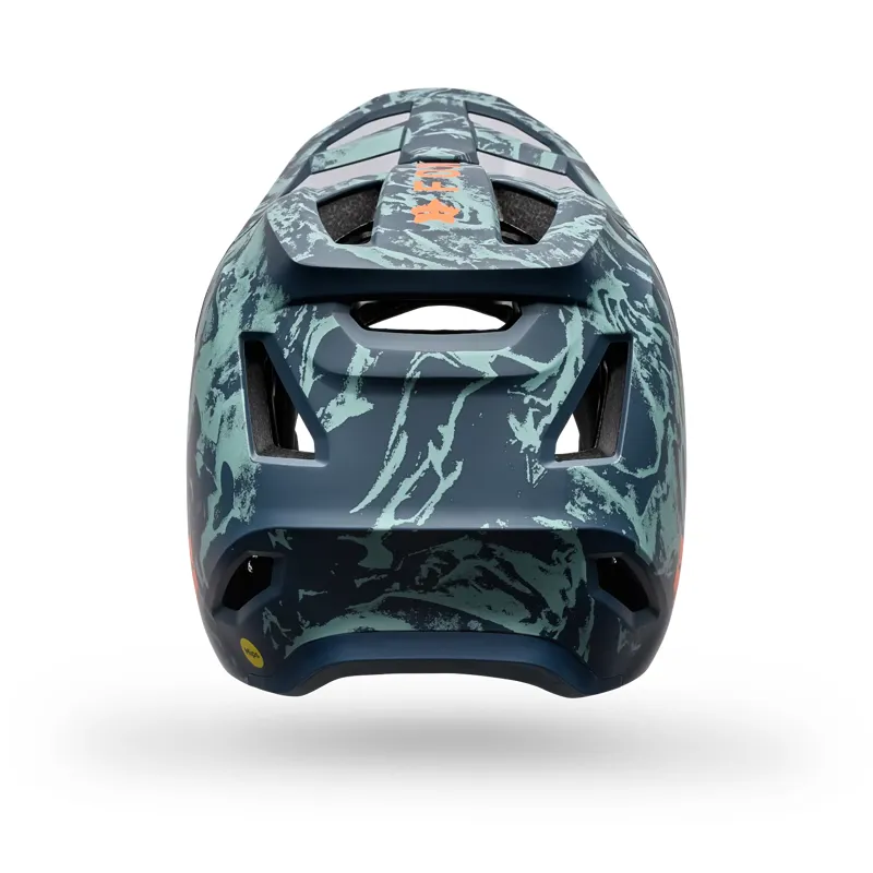 Fox Rampage Image Print Helmet in Arctic Blue-2