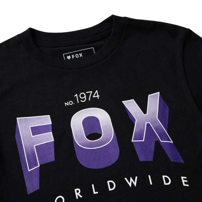Fox Youth Block Tee in Black-2