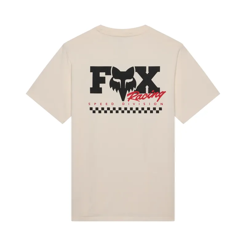Fox Checker 195 Original Tee in Off White-1