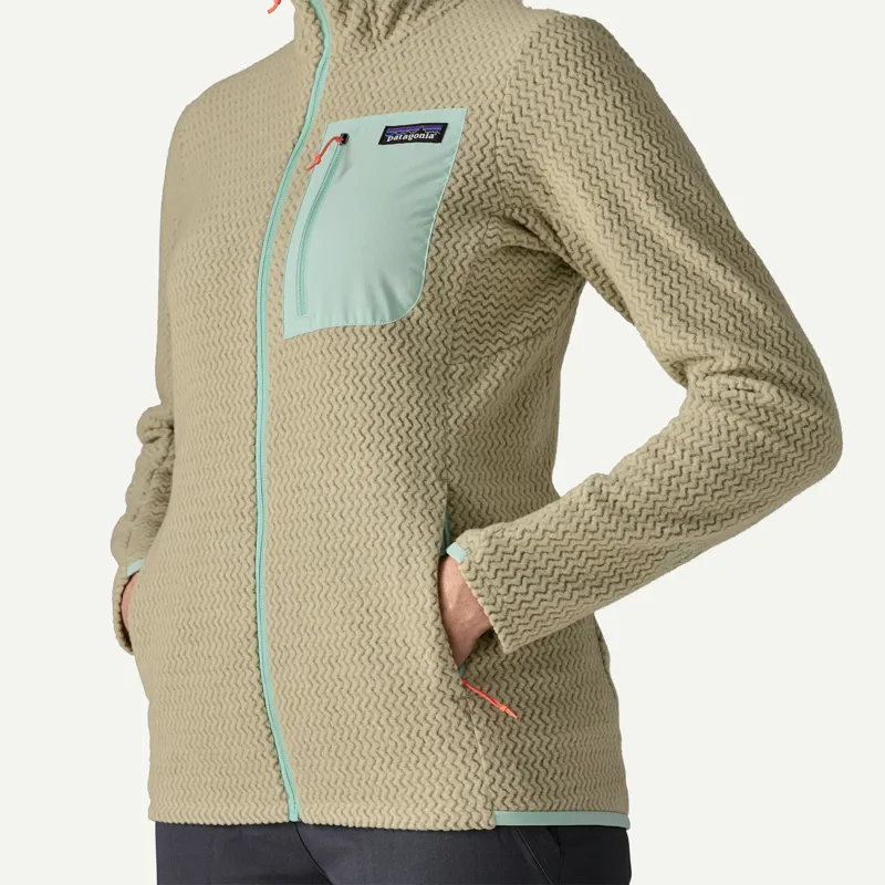 Patagonia Women's R1 Air Full-Zip Hoody - Weathered Stone-1