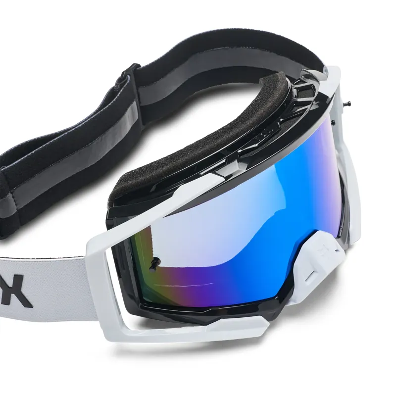 Fox Airspace Clutch Goggles in White/Black-2