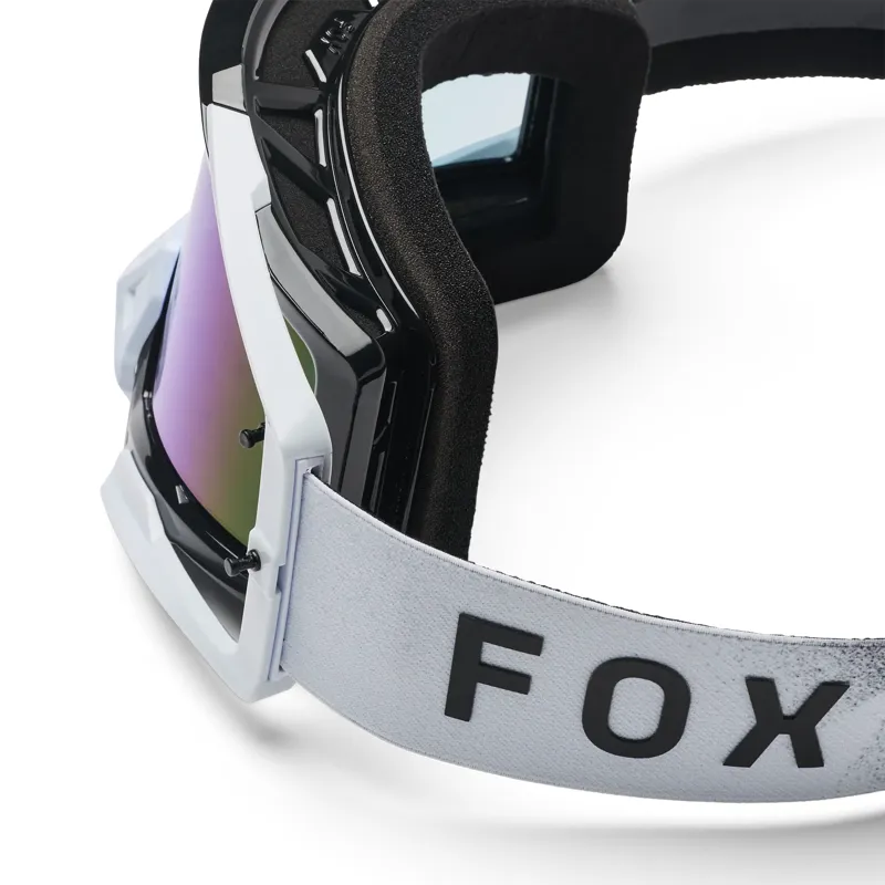 Fox Airspace Clutch Goggles in White/Black-3