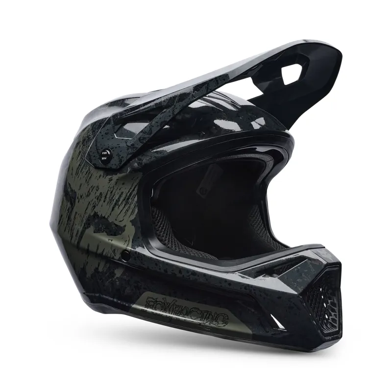 Fox Rampage RS Abyss Carbon Full Face Helmet in Black-1