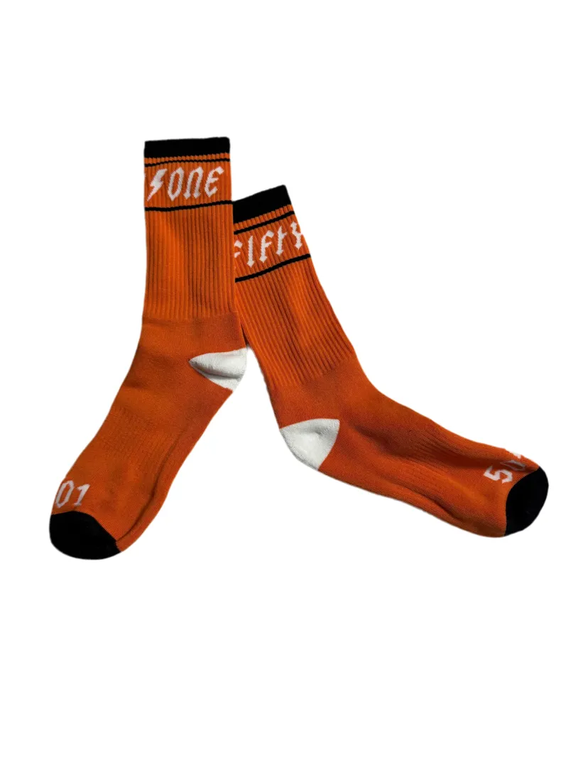 50to01 Racer Orange Socks