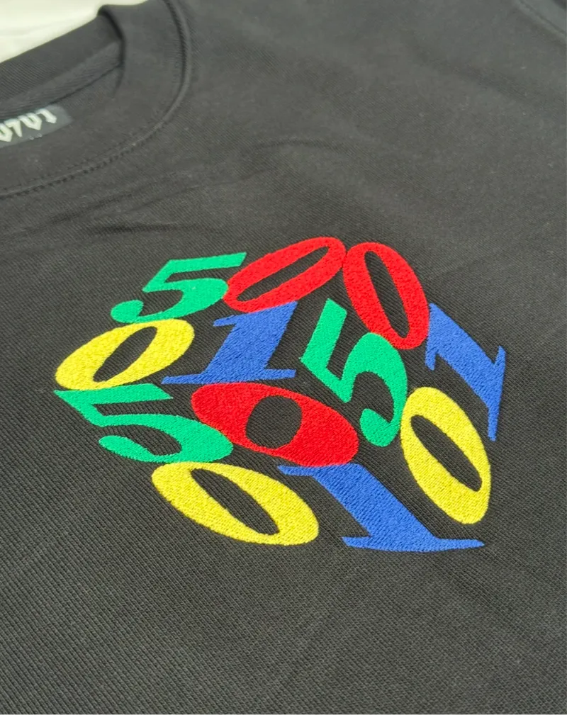 50to01 Cube Sweatshirt - Black-1