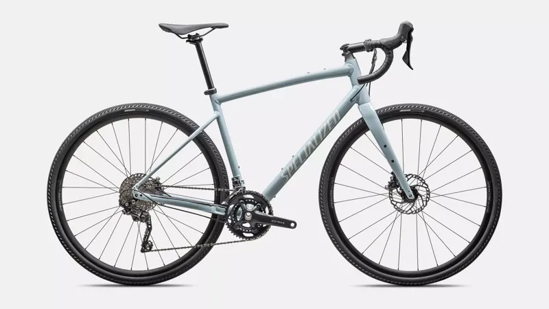 Specialized Diverge E5 Elite Gravel Bike In Gloss Sea Foam/Dune White
