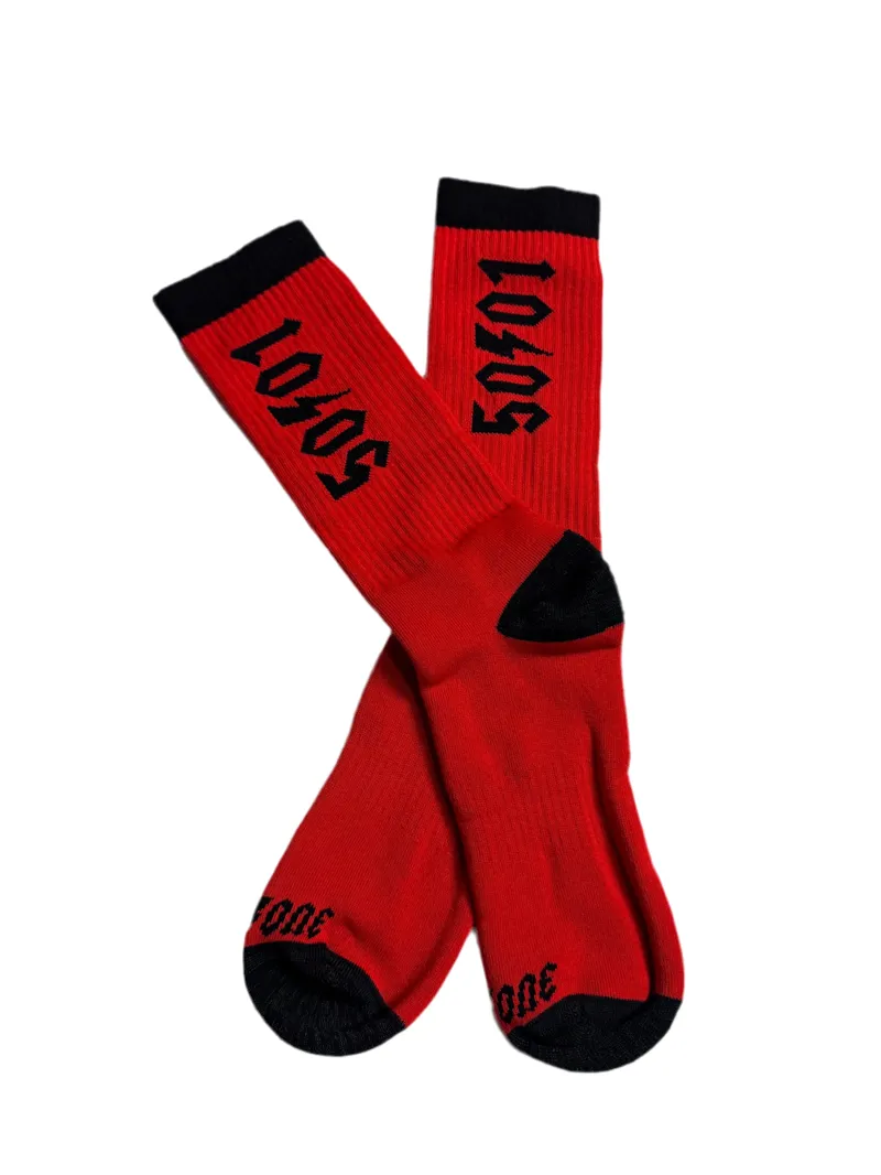 50to01 Red OG Socks