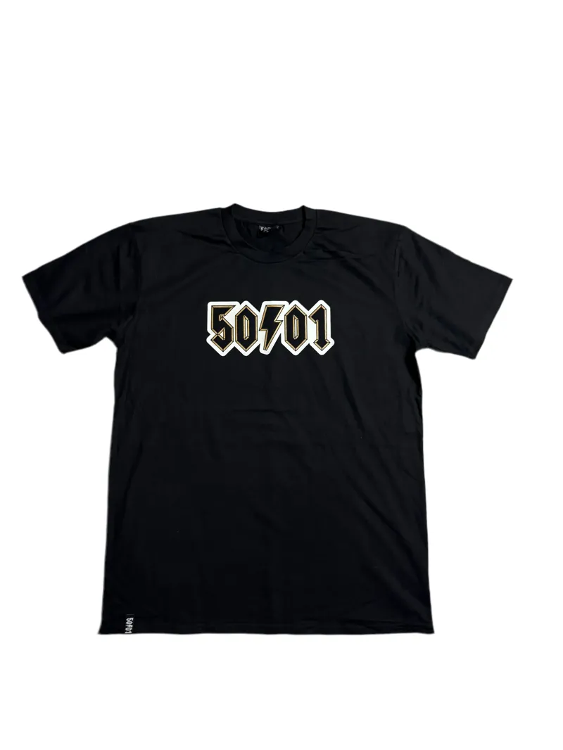 50to01 Emblem Tee - Black