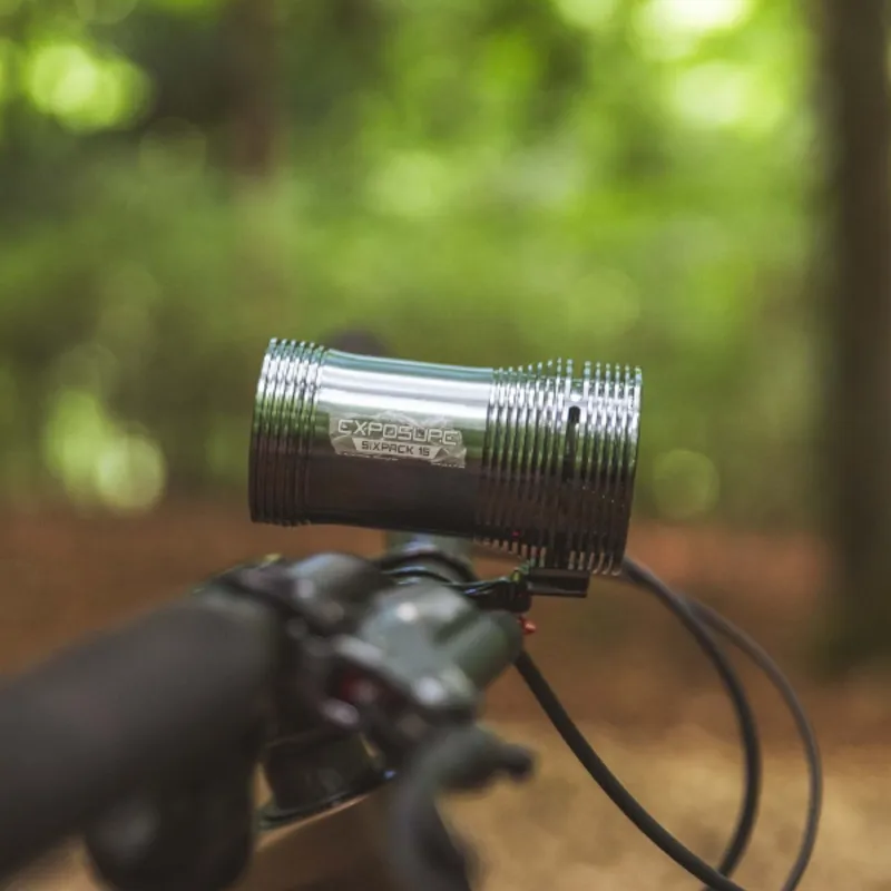 Exposure Six Pack Mk15 Gun Metal bike light-1