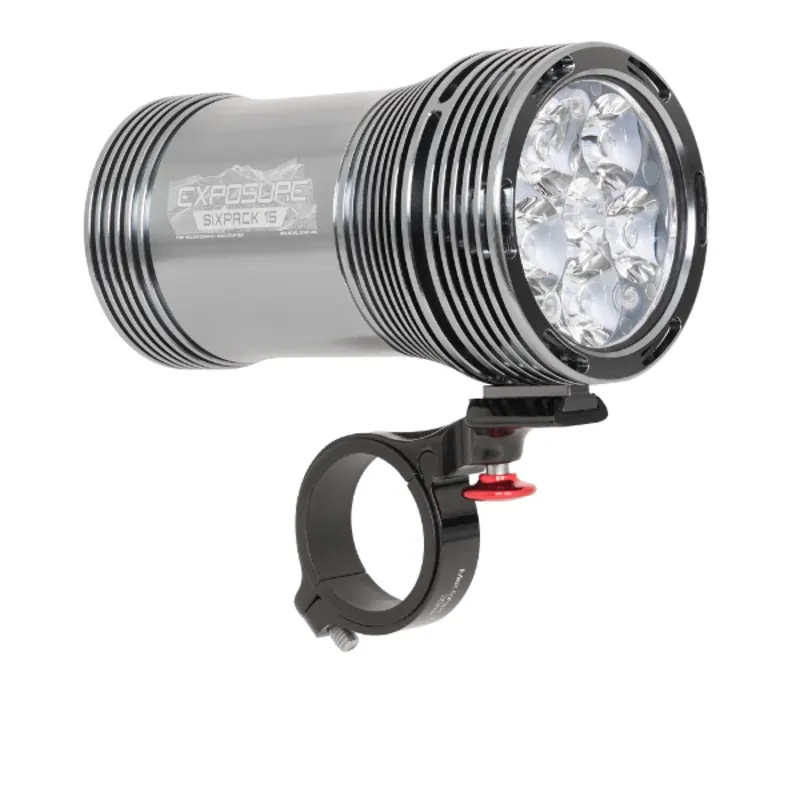 Exposure Six Pack Mk15 Gun Metal bike light