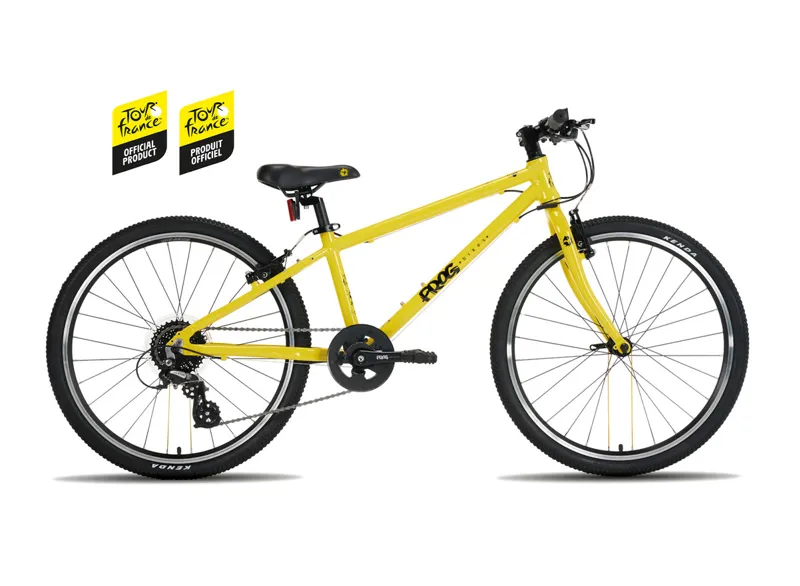 Frog 62 Kids 24inch Hybrid Bike Yellow