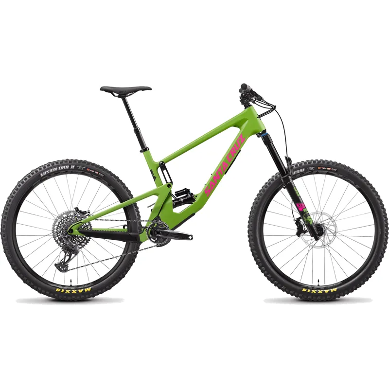 Santa Cruz Nomad Carbon S Build Mountain Bike - Adder Green - LARGE - EX DEMO