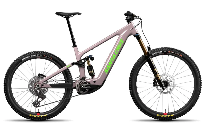 2027 Santa Cruz Bullit CC Carbon X0 AXS RSV Electric Mountain Bike in Gloss Purple Smoke