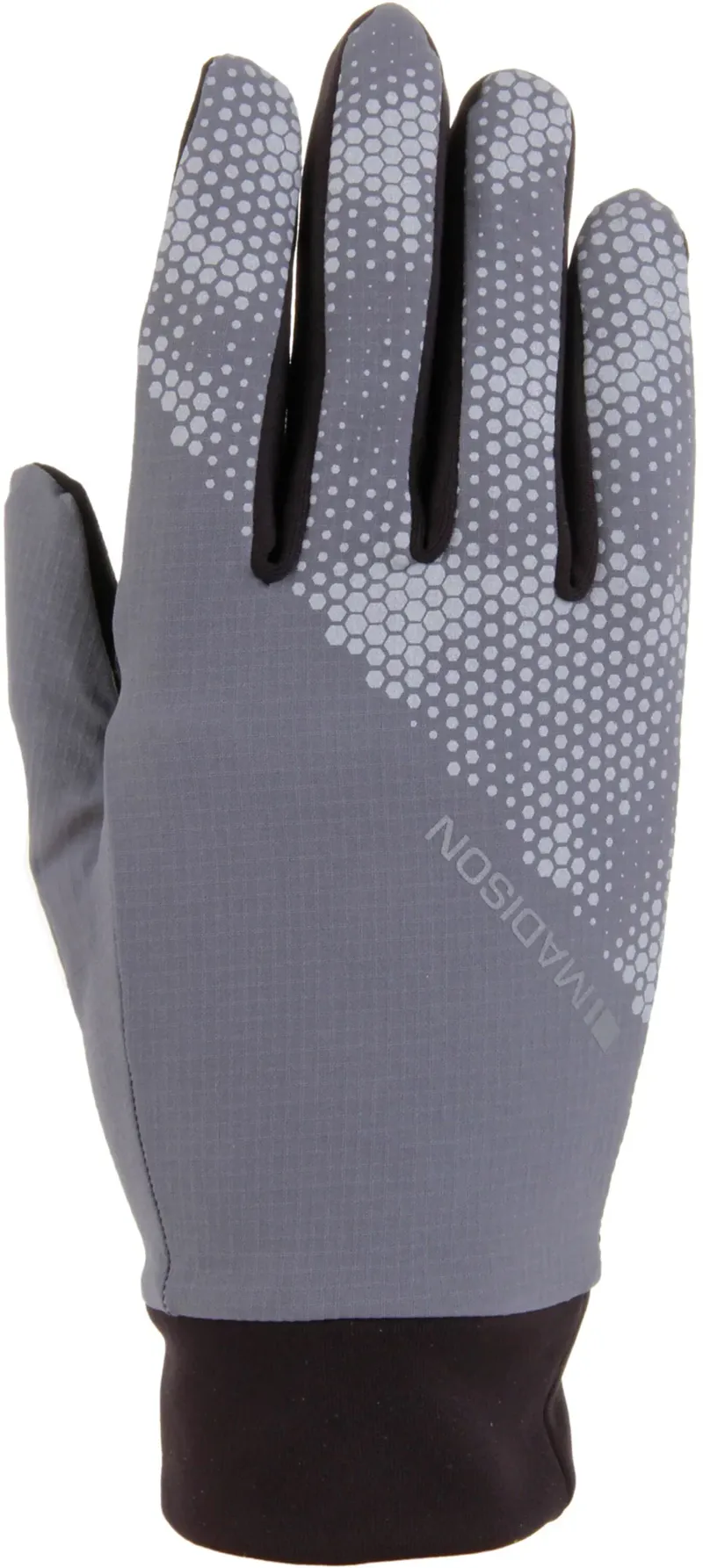 Madison Freewheel Stellar-Tech Wind Gloves - Black / Castle Grey-2