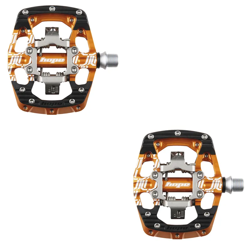 Hope Union Clip Pedals - Orange