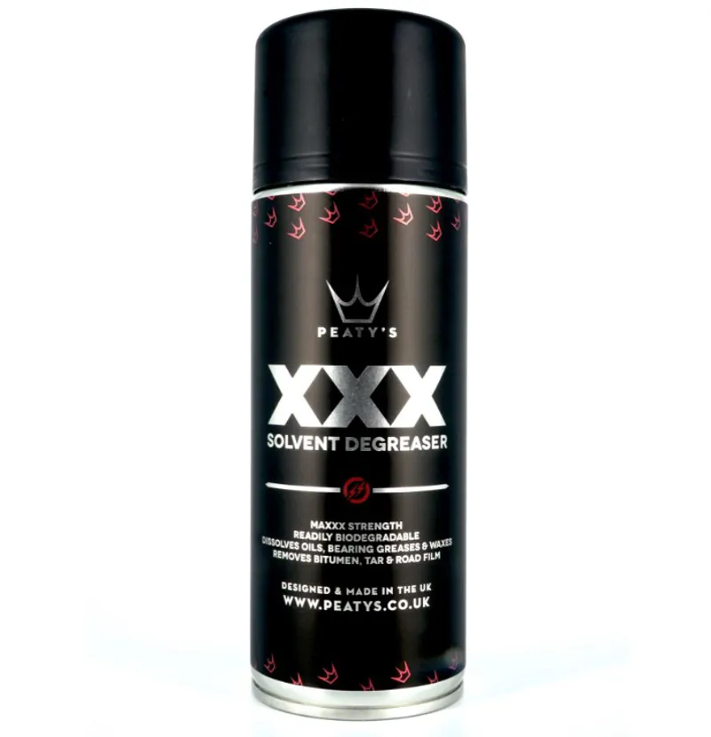 Peatys XXX Solvent Degreaser Spray Can 400ml