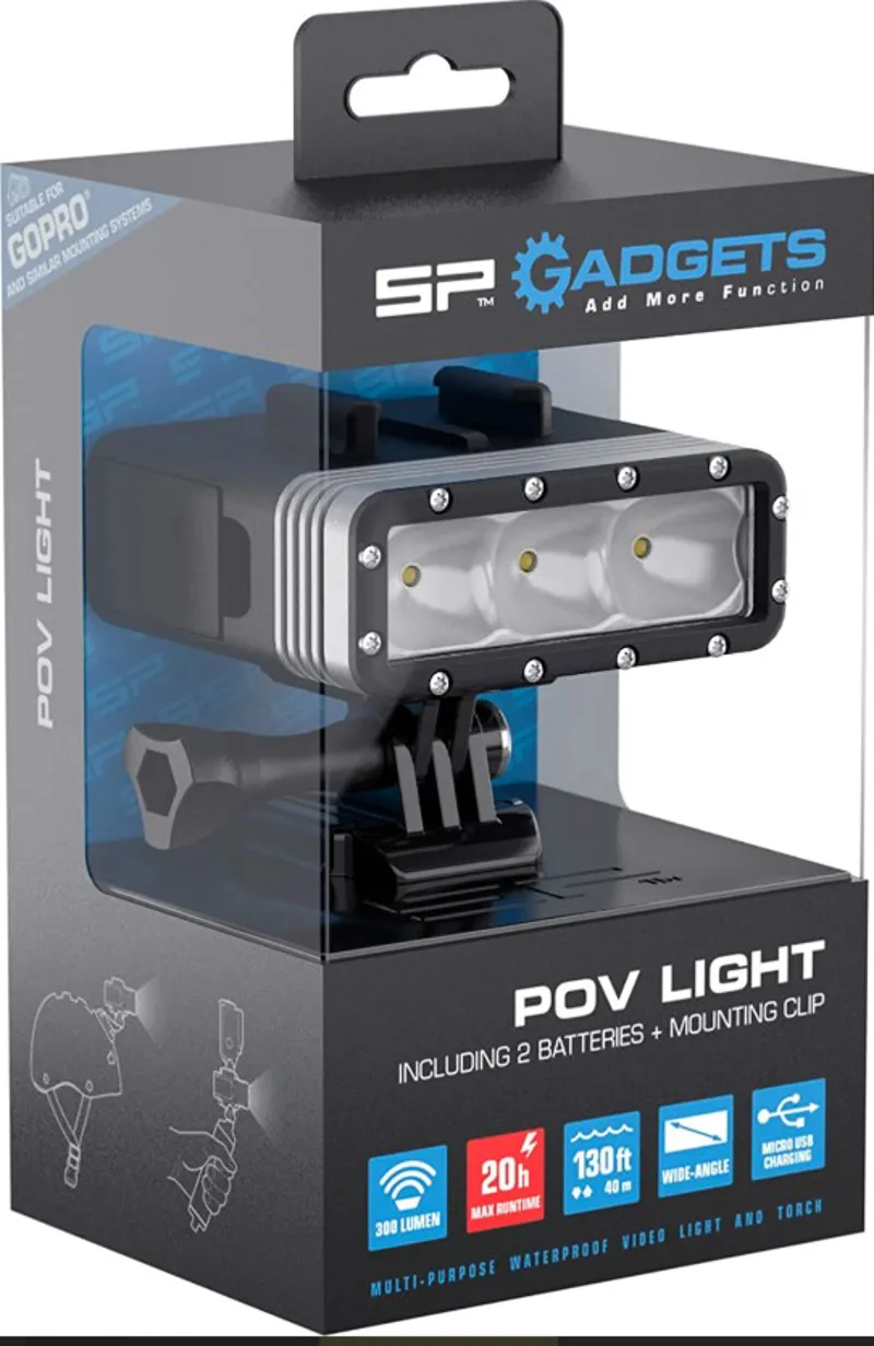 SP Gadgets POV Light Fits various GoPro's