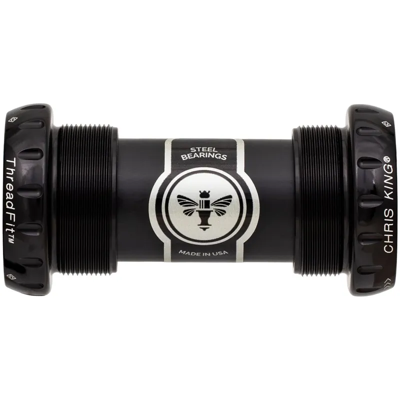 Chris King ThreadFit 24 Bottom Bracket / Black 68-73mm