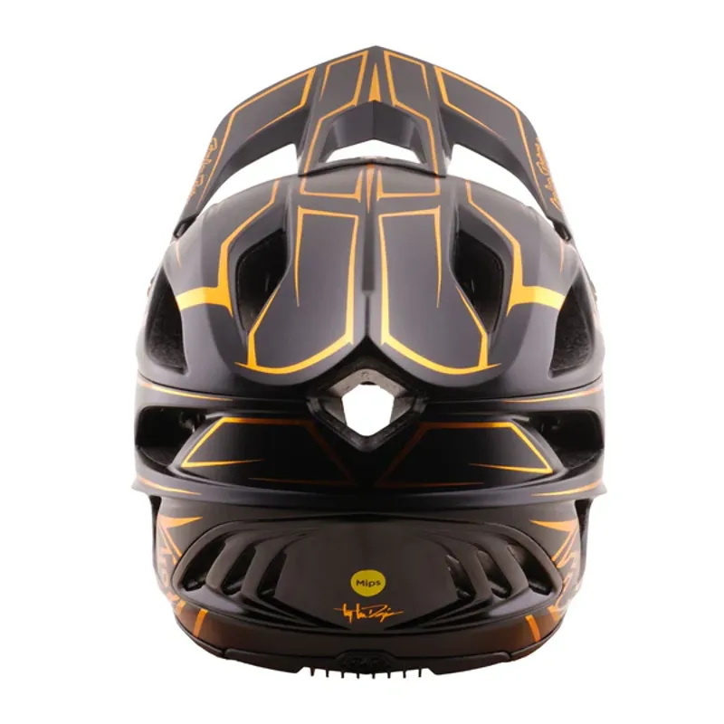 Troy Lee Designs Stage Stunt Helmet in Pinstripe Black-2