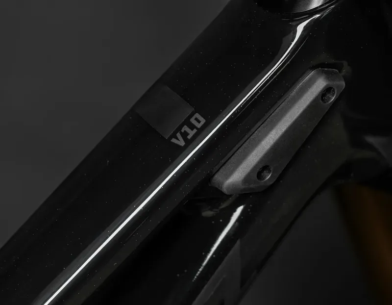 Santa Cruz V10 8 CC Frame Only - Gloss Black Sparkle - Large-2